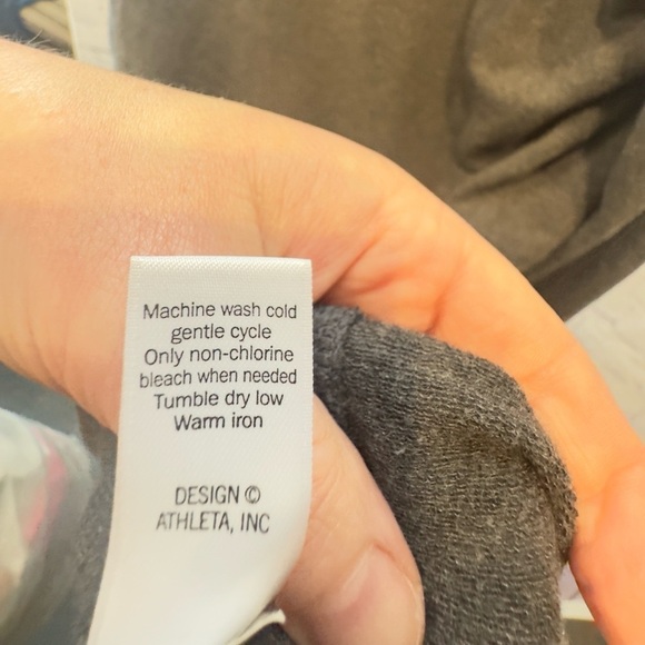 Athleta Hooded Sweatshirt Dress Size Small - Picture 9 of 9